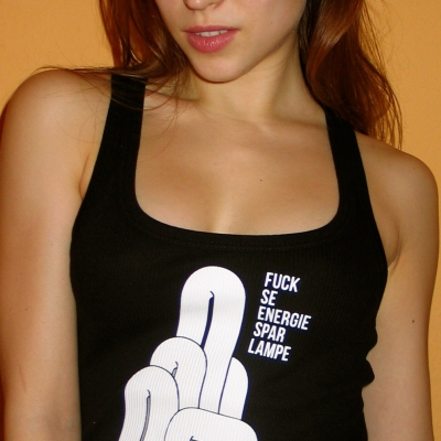 Damen Tanktop "Fuck se Energiesparlampe" S-L